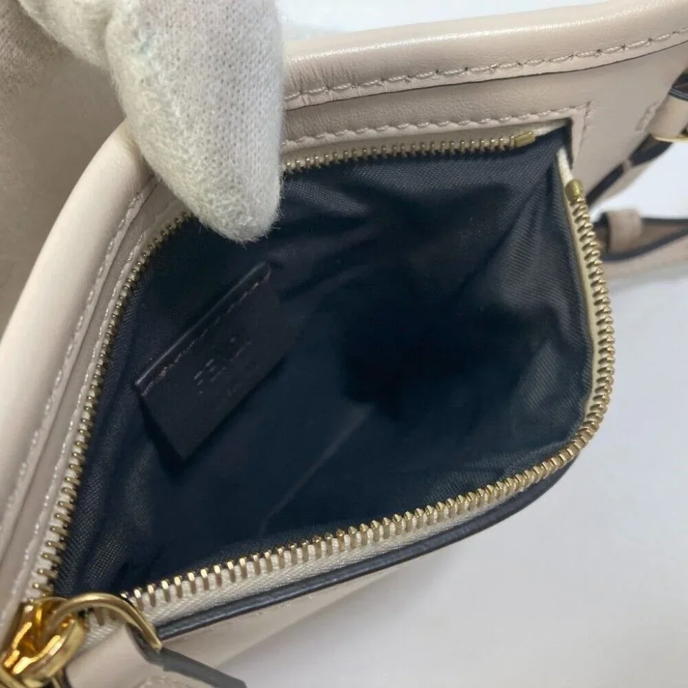 FENDI Smartphone case Zucca Logo Phone Pouch Orlock Shoulder Bag